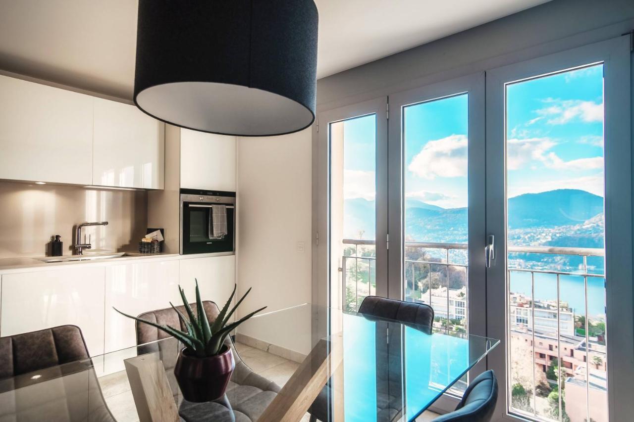 דירות לוגאנו Collina D'Oro By Quokka 360 - Relax In The Ticino Hills מראה חיצוני תמונה