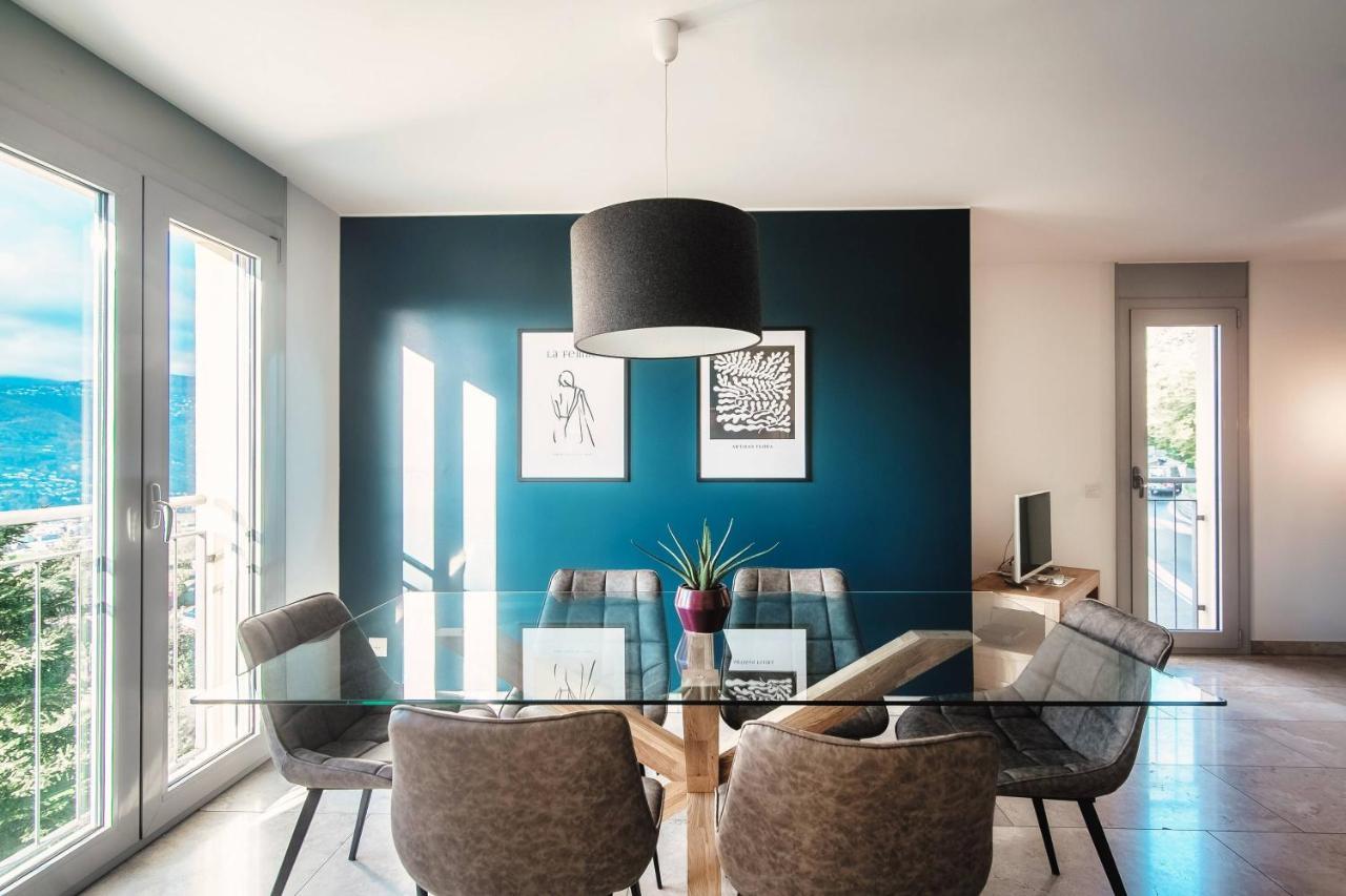 דירות לוגאנו Collina D'Oro By Quokka 360 - Relax In The Ticino Hills מראה חיצוני תמונה